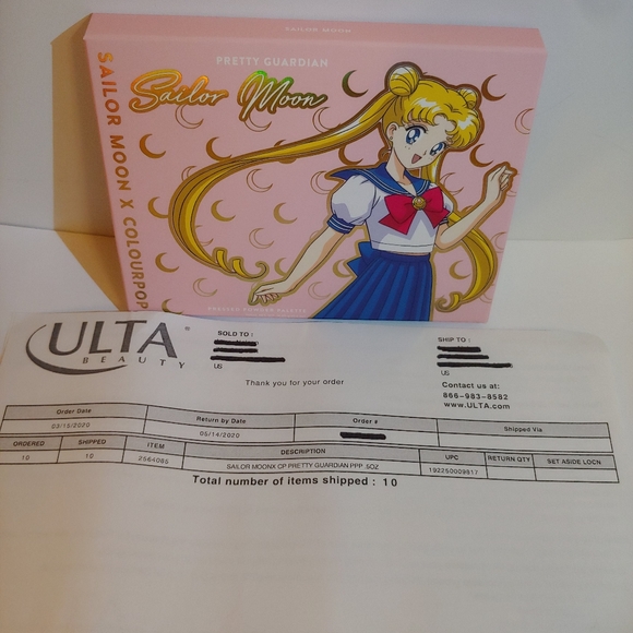 Colourpop X Sailor Moon Eyeshadow Palette New! - Picture 5 of 9